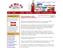 Tablet Screenshot of kewapa.com